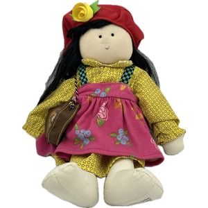 Vtg Hasbro Kenner Little Souls for Kids Rag Doll DEL Gretchen‎ Wilson 1998 Core